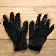 Перчатки лабораторные нитриловые