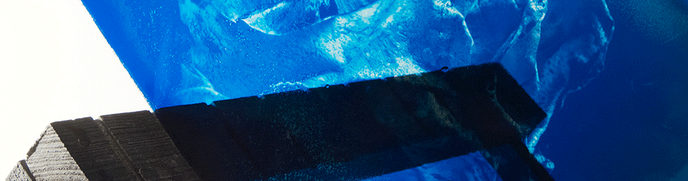 Цианотипия на стекле